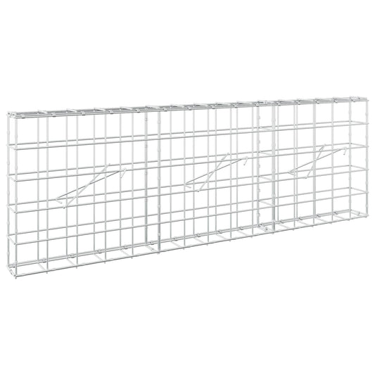 Gabion with 5 mm Wire and 10x10 cm Mesh 150x10x50 cm
