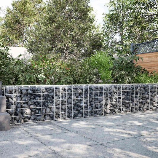 Gabion with 5 mm Wire and 10x10 cm Mesh 250x10x50 cm