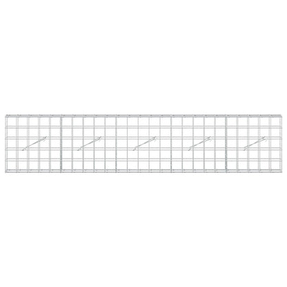 Gabion with 5 mm Wire and 10x10 cm Mesh 250x10x50 cm