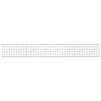 Gabion with 5 mm Wire and 10x10 cm Mesh 400x10x50 cm