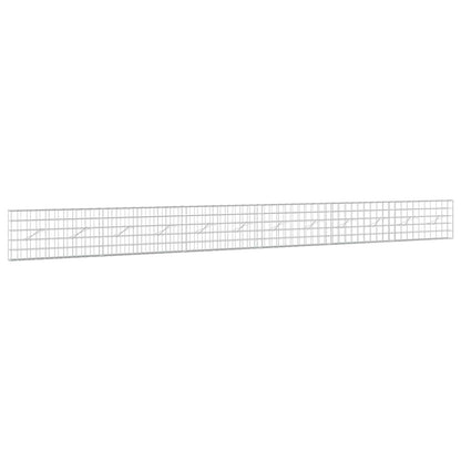 Gabion with 5 mm Wire and 10x10 cm Mesh 600x10x50 cm
