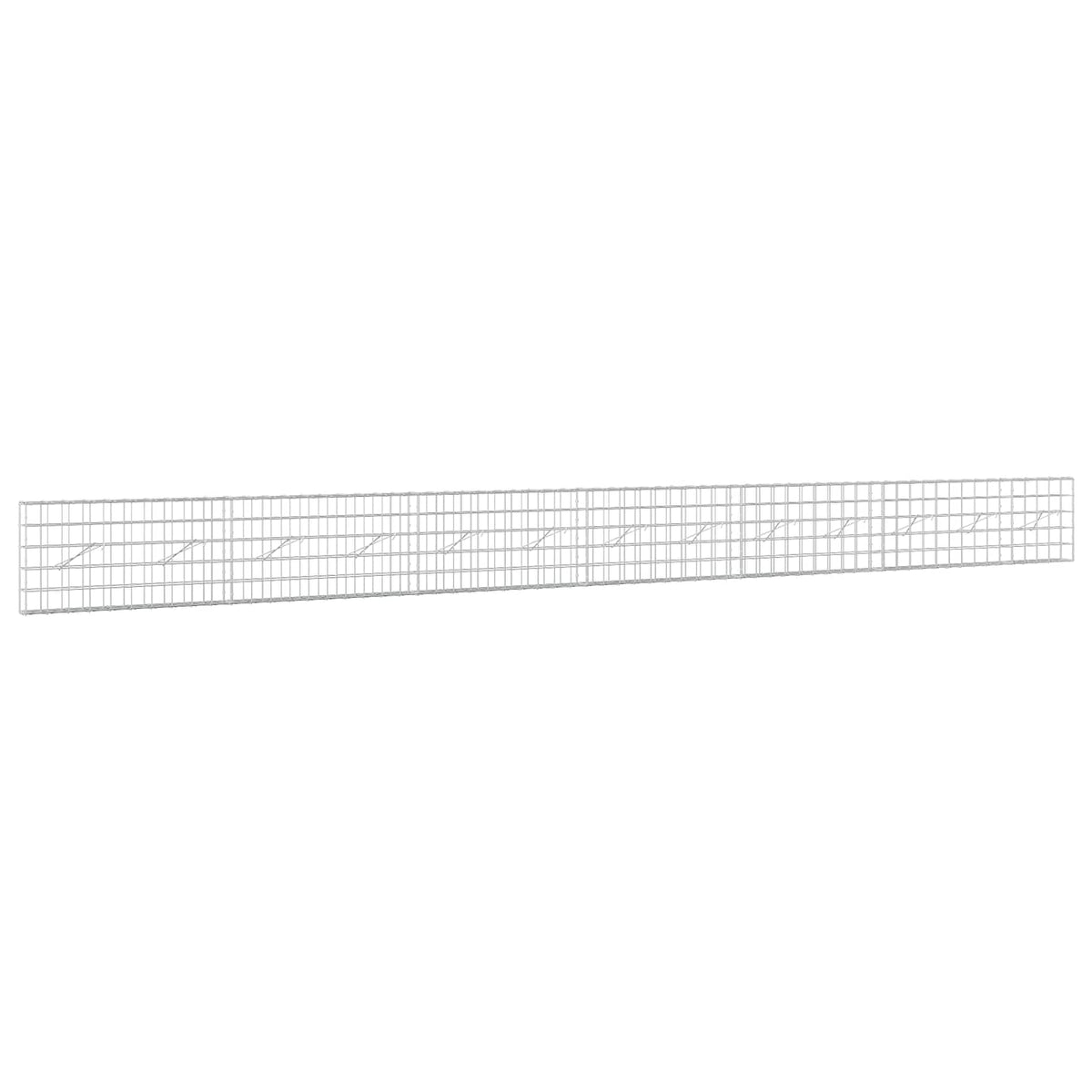 Gabion with 5 mm Wire and 10x10 cm Mesh 650x10x50 cm