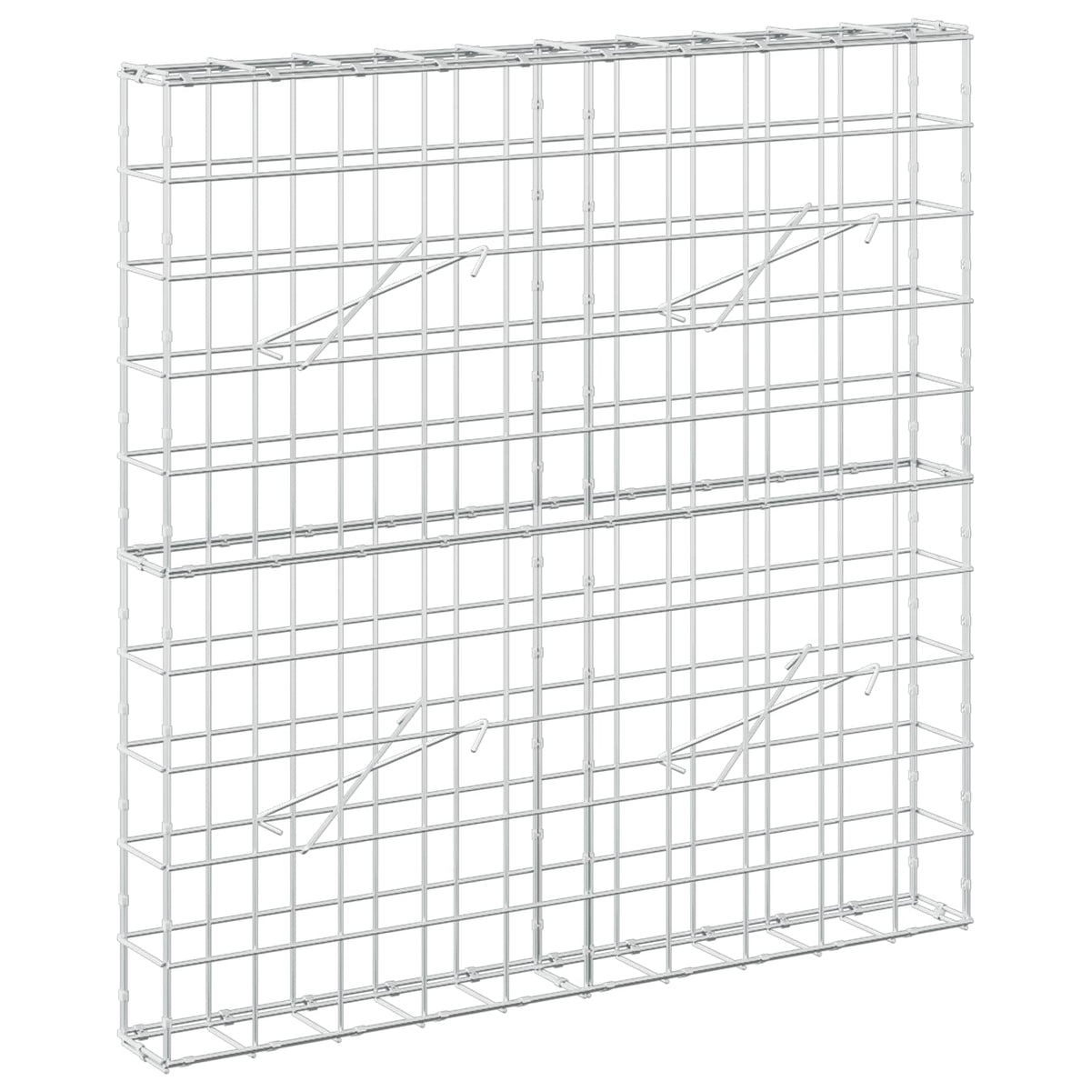 Gabion with 5 mm Wire and 10x10 cm Mesh 100x10x100 cm