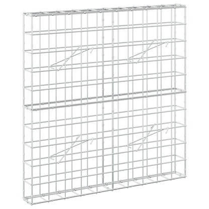 Gabion with 5 mm Wire and 10x10 cm Mesh 100x10x100 cm