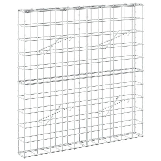 Gabion with 5 mm Wire and 10x10 cm Mesh 100x10x100 cm