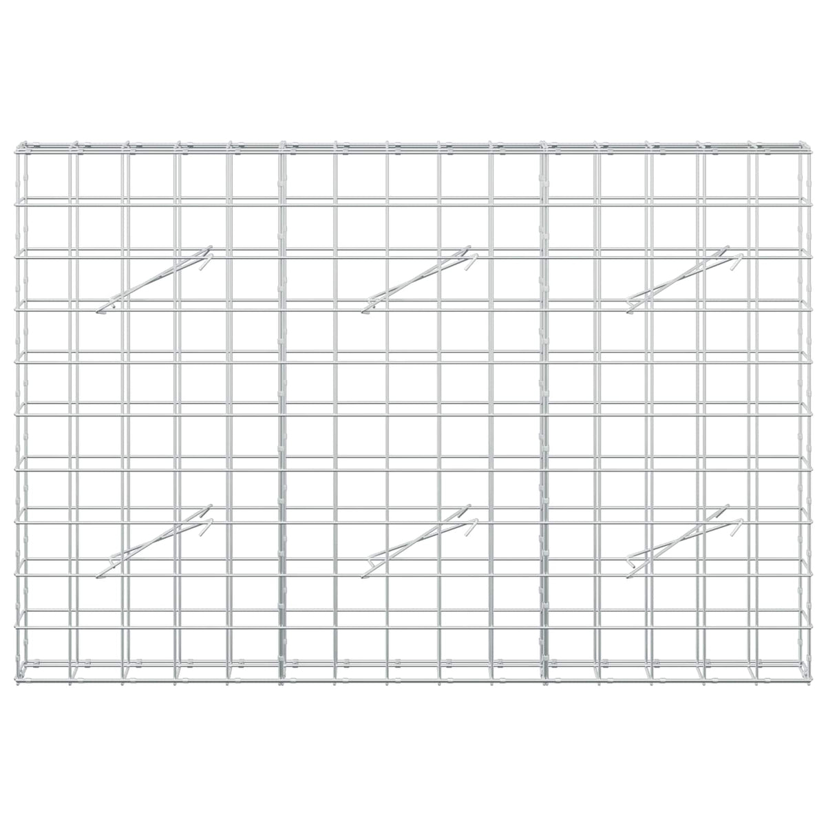 Gabion with 5 mm Wire and 10x10 cm Mesh 150x10x100 cm