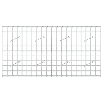 Gabion with 5 mm Wire and 10x10 cm Mesh 200x10x100 cm
