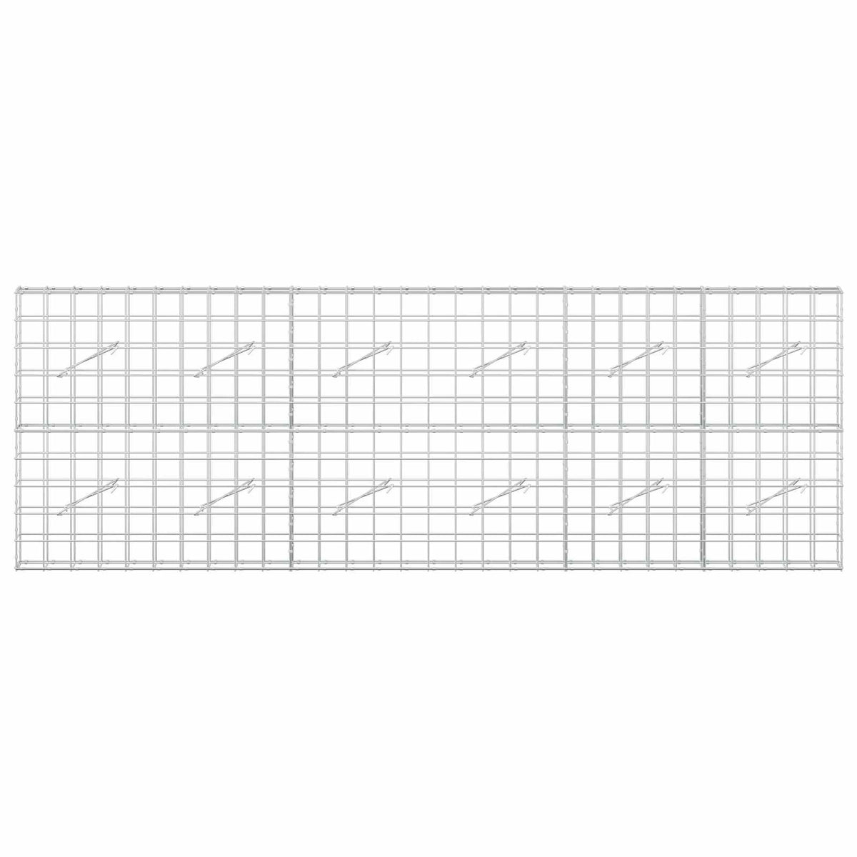 Gabion with 5 mm Wire and 10x10 cm Mesh 300x10x100 cm