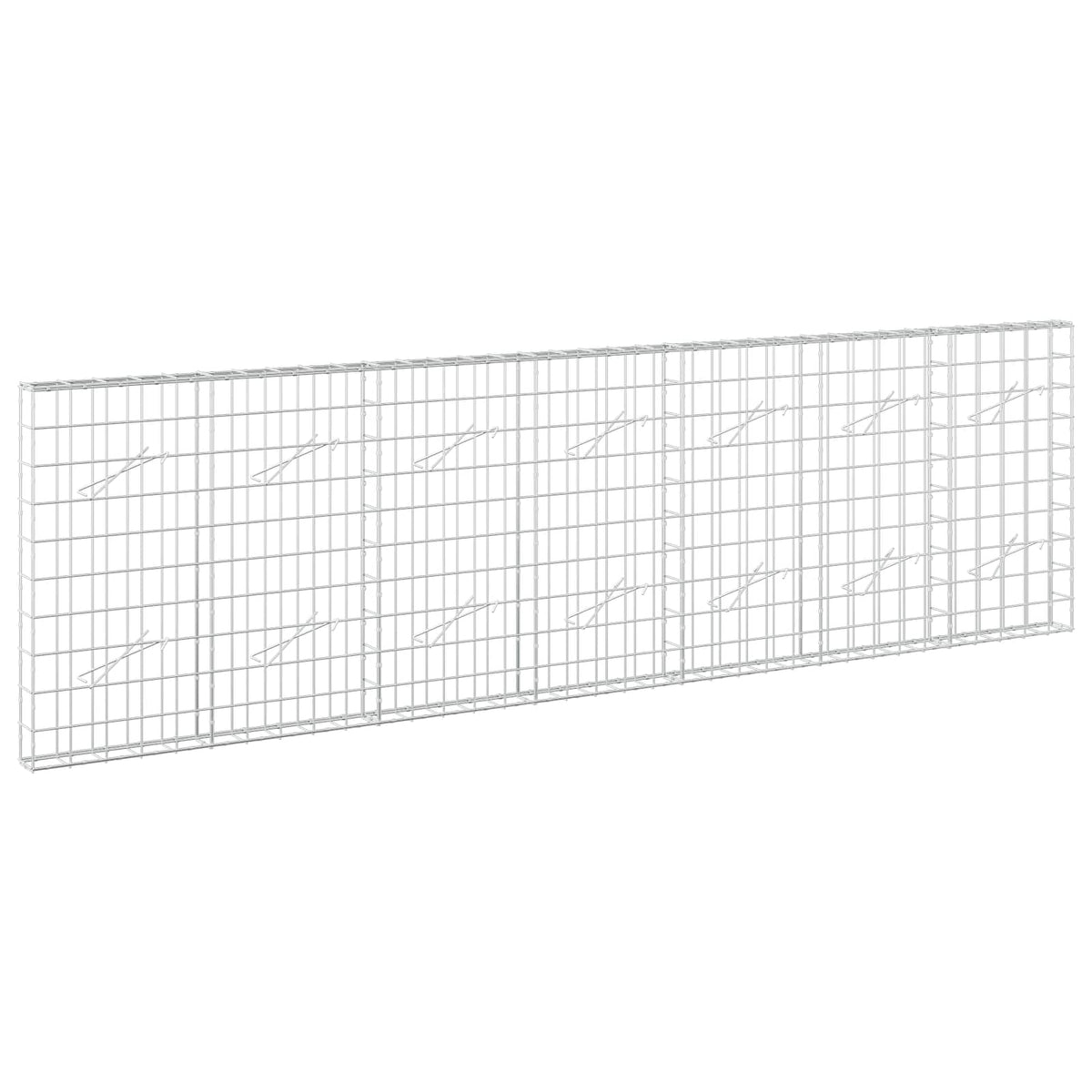 Gabion with 5 mm Wire and 10x10 cm Mesh 350x10x100 cm
