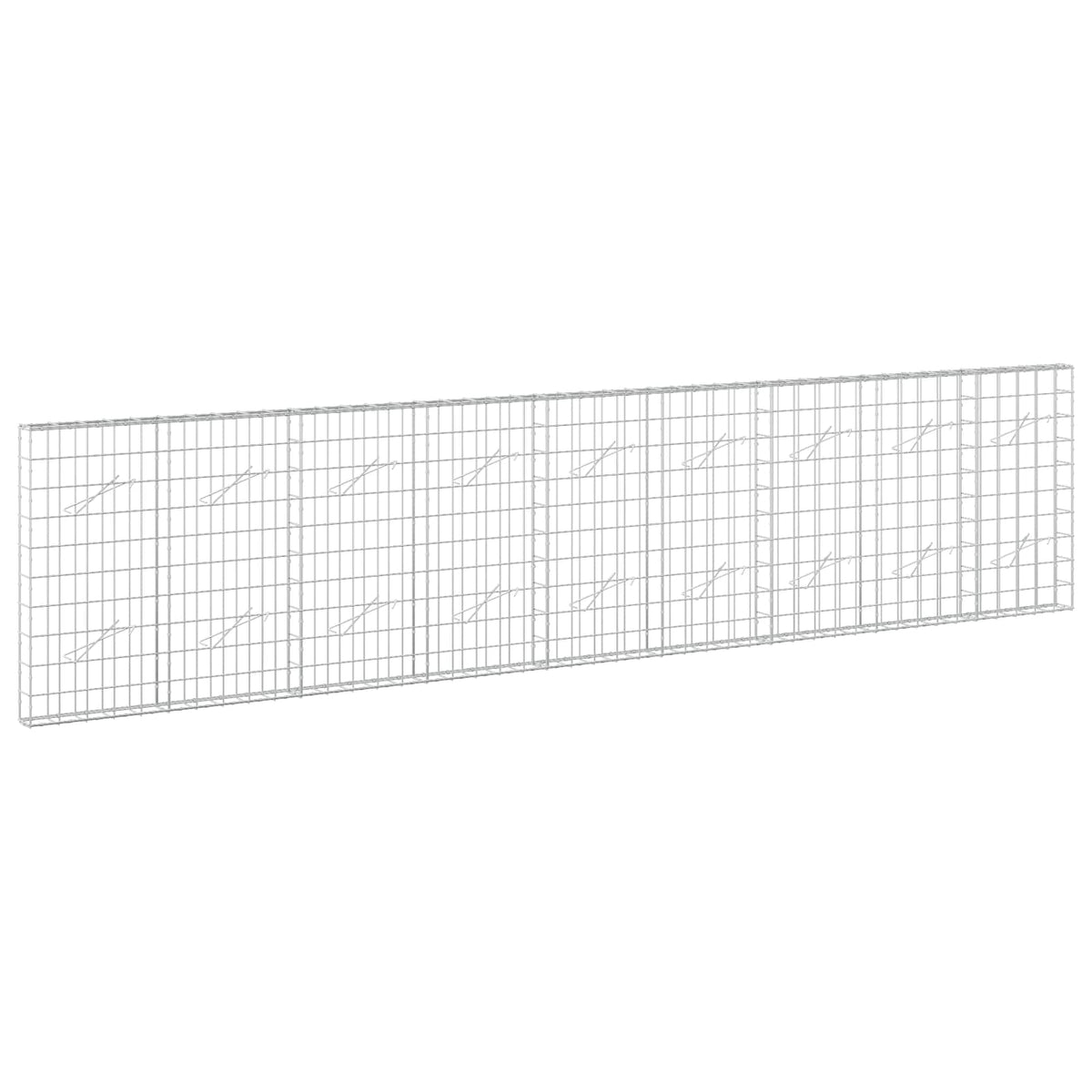 Gabion with 5 mm Wire and 10x10 cm Mesh 450x10x100 cm