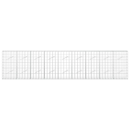 Gabion with 5 mm Wire and 10x10 cm Mesh 450x10x100 cm