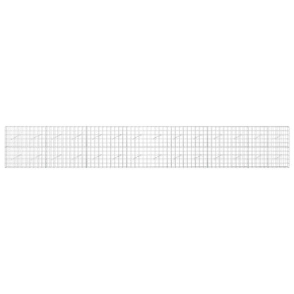 Gabion with 5 mm Wire and 10x10 cm Mesh 700x10x100 cm