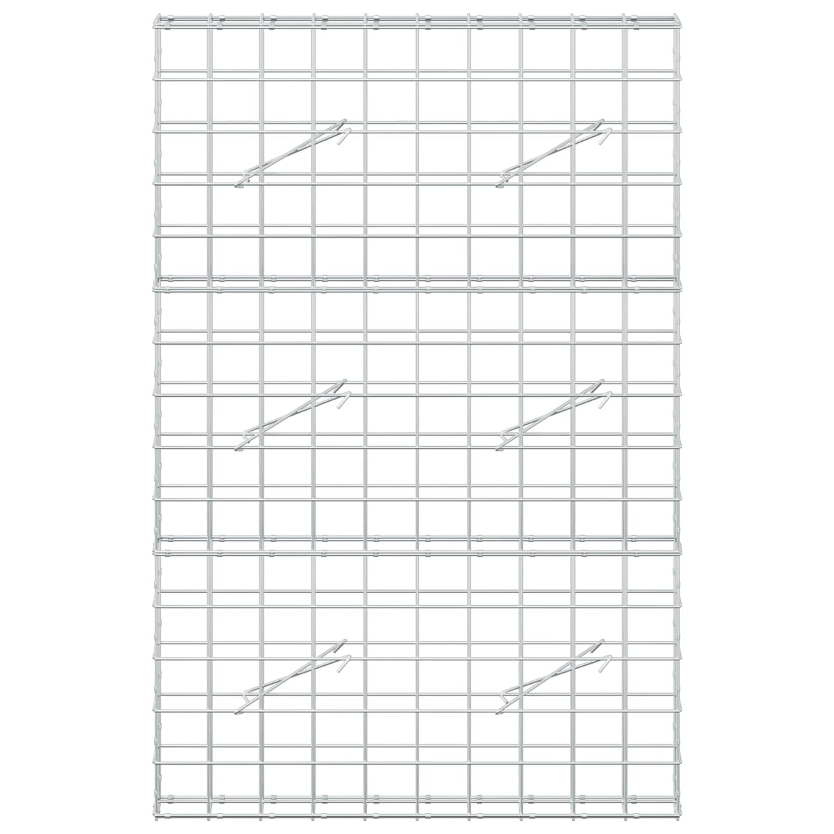 Gabion with 5 mm Wire and 10x10 cm Mesh 100x10x150 cm
