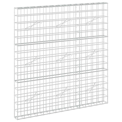 Gabion with 5 mm Wire and 10x10 cm Mesh 150x10x150 cm
