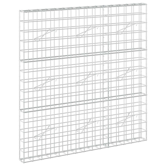 Gabion with 5 mm Wire and 10x10 cm Mesh 150x10x150 cm