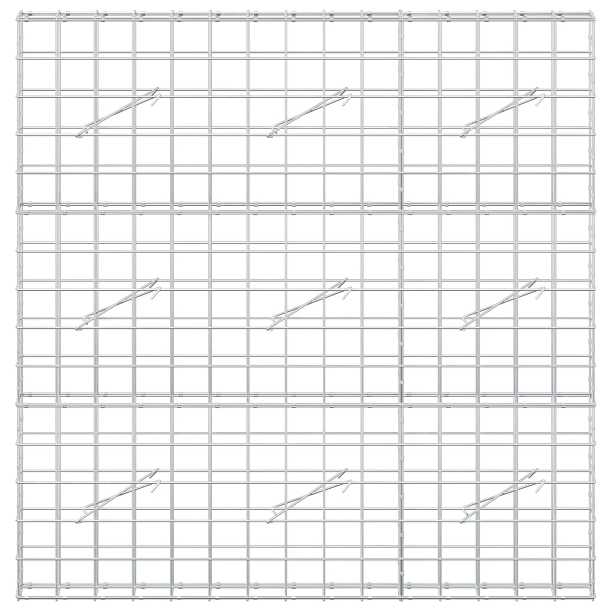 Gabion with 5 mm Wire and 10x10 cm Mesh 150x10x150 cm