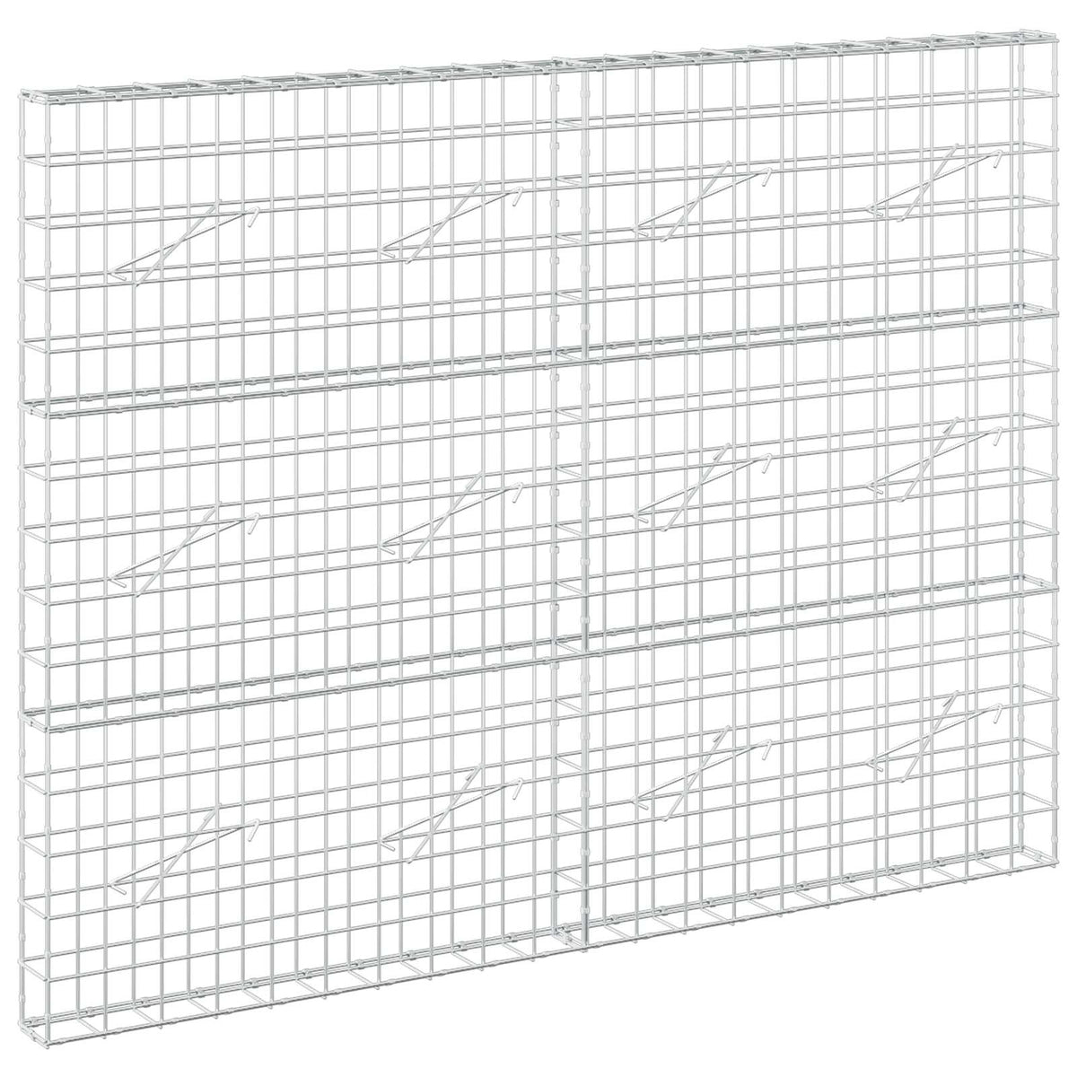 Gabion with 5 mm Wire and 10x10 cm Mesh 200x10x150 cm