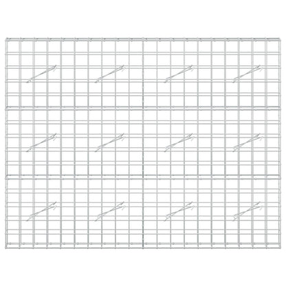 Gabion with 5 mm Wire and 10x10 cm Mesh 200x10x150 cm