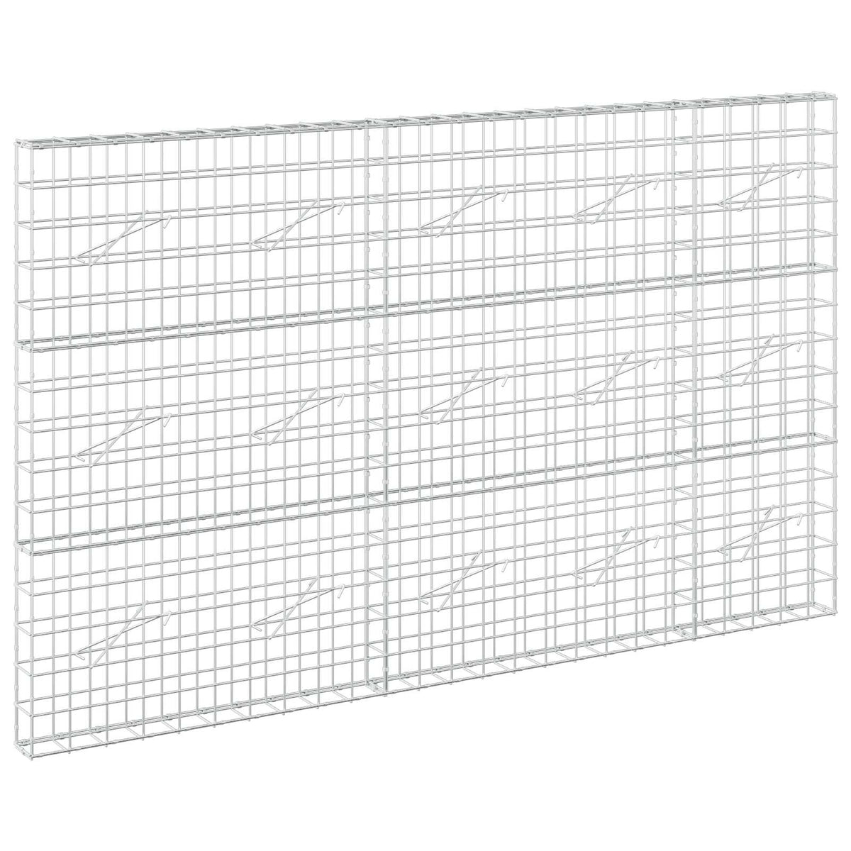Gabion with 5 mm Wire and 10x10 cm Mesh 250x10x150 cm