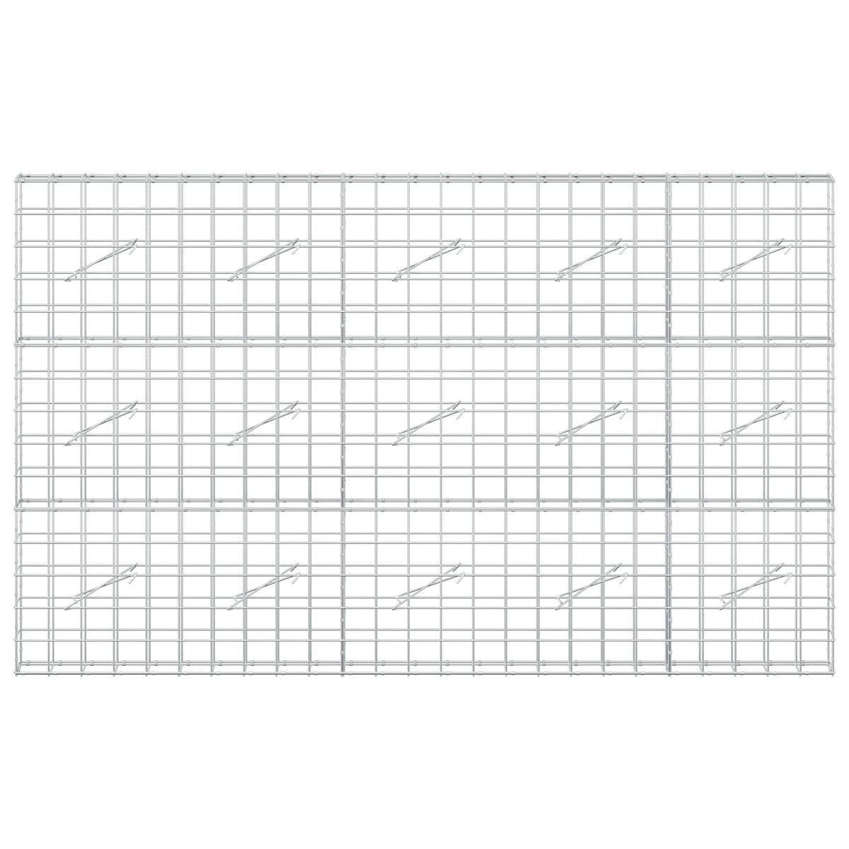 Gabion with 5 mm Wire and 10x10 cm Mesh 250x10x150 cm