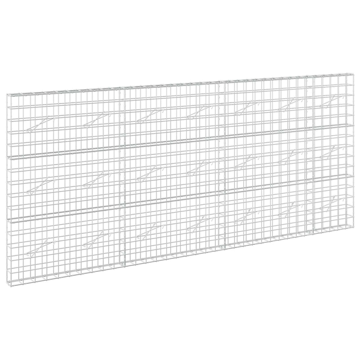 Gabion with 5 mm Wire and 10x10 cm Mesh 350x10x150 cm