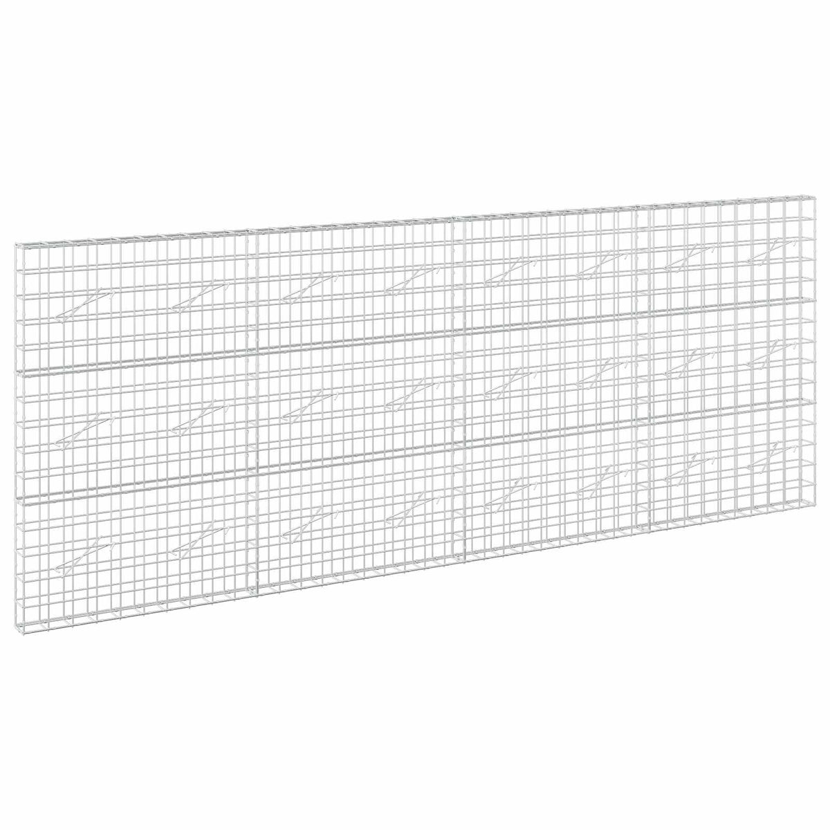 Gabion with 5 mm Wire and 10x10 cm Mesh 400x10x150 cm