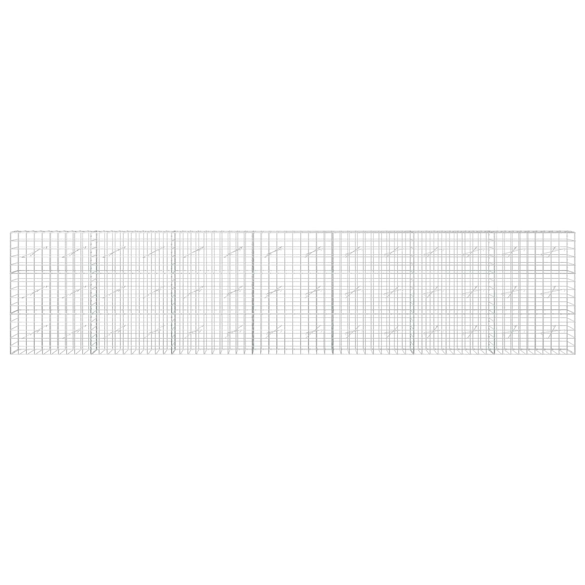 Gabion with 5 mm Wire and 10x10 cm Mesh 700x10x150 cm