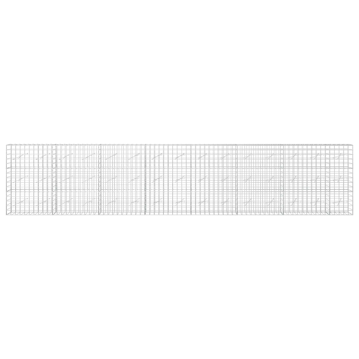 Gabion with 5 mm Wire and 10x10 cm Mesh 750x10x150 cm