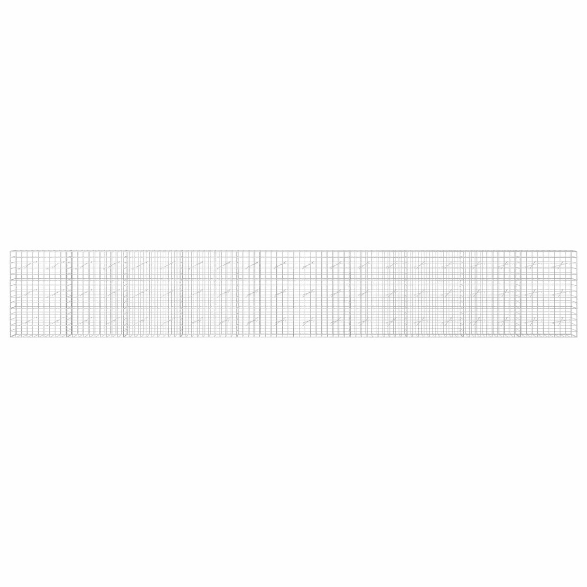 Gabion with 5 mm Wire and 10x10 cm Mesh 1000x10x150 cm