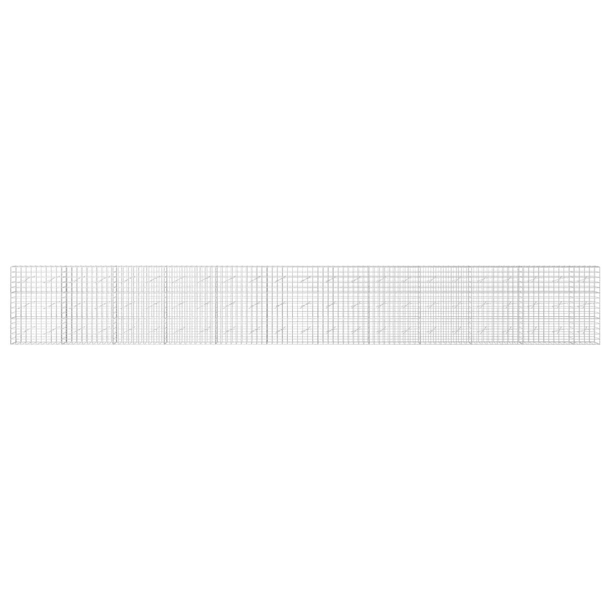 Gabion with 5 mm Wire and 10x10 cm Mesh 1150x10x150 cm
