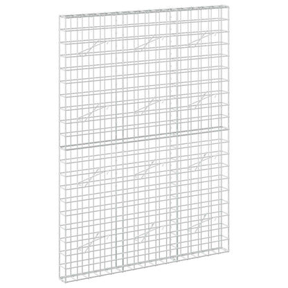 Gabion with 5 mm Wire and 10x10 cm Mesh 150x10x200 cm