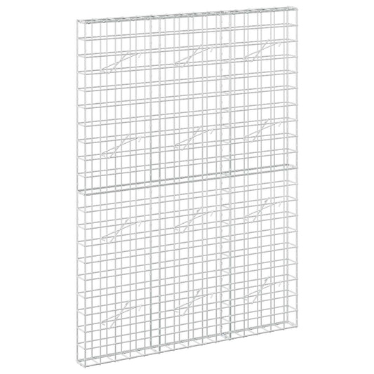 Gabion with 5 mm Wire and 10x10 cm Mesh 150x10x200 cm