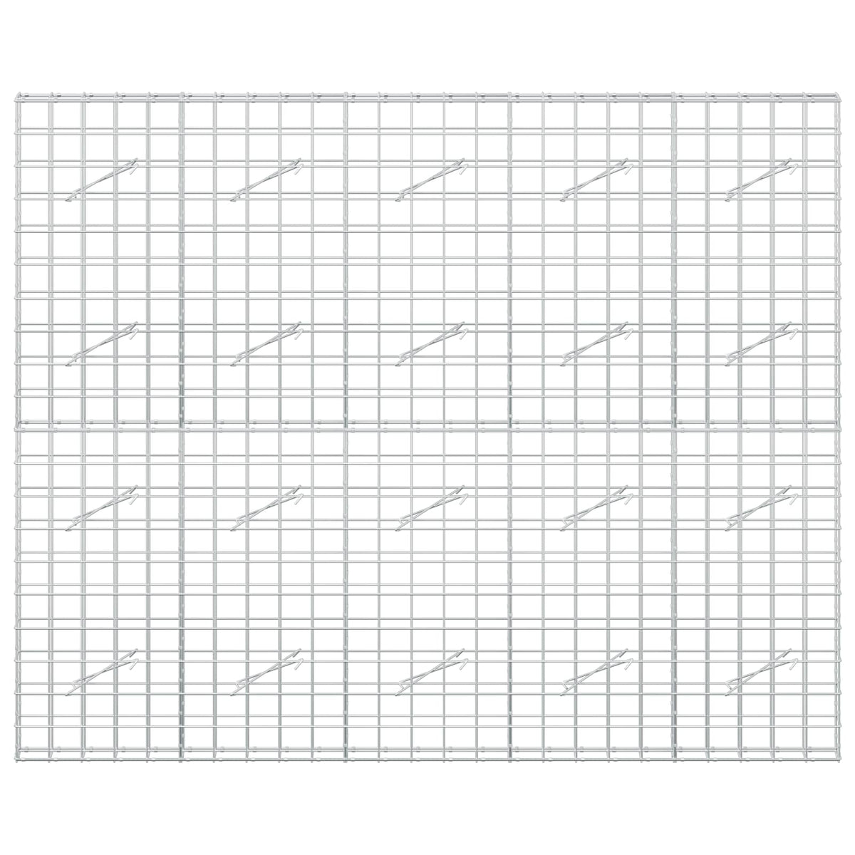 Gabion with 5 mm Wire and 10x10 cm Mesh 250x10x200 cm