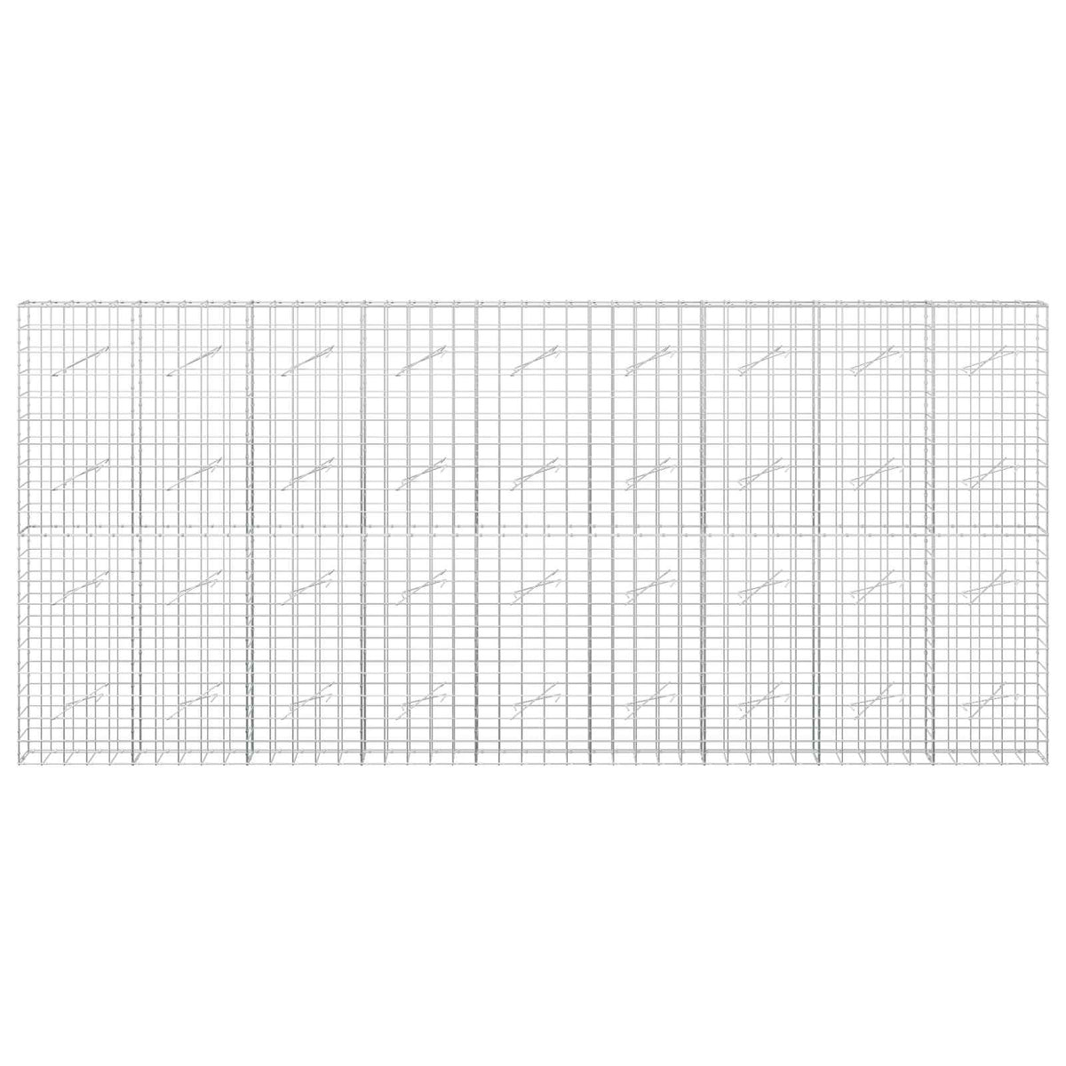 Gabion with 5 mm Wire and 10x10 cm Mesh 450x10x200 cm