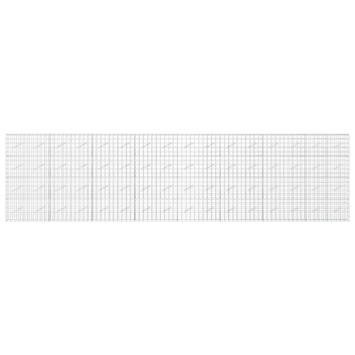 Gabion with 5 mm Wire and 10x10 cm Mesh 800x10x200 cm