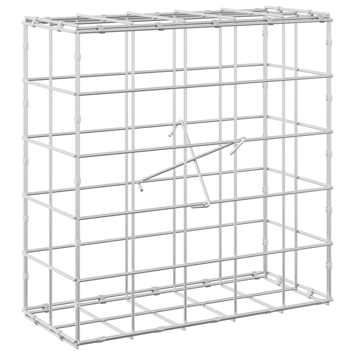 Gabion with 5 mm Wire and 10x10 cm Mesh 50x20x50 cm