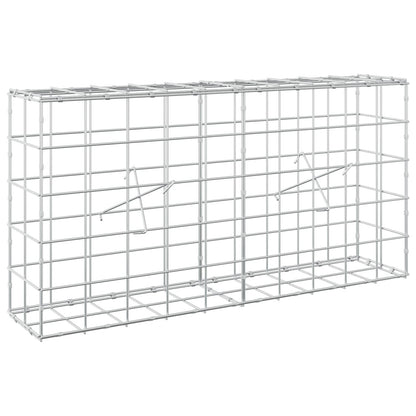 Gabion with 5 mm Wire and 10x10 cm Mesh 100x20x50 cm