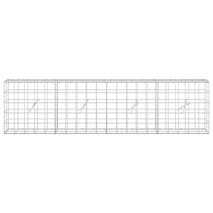 Gabion with 5 mm Wire and 10x10 cm Mesh 200x20x50 cm