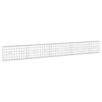 Gabion with 5 mm Wire and 10x10 cm Mesh 450x20x50 cm