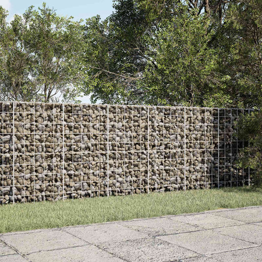 Gabion with 5 mm Wire and 10x10 cm Mesh 200x20x100 cm