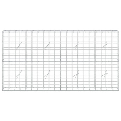 Gabion with 5 mm Wire and 10x10 cm Mesh 200x20x100 cm