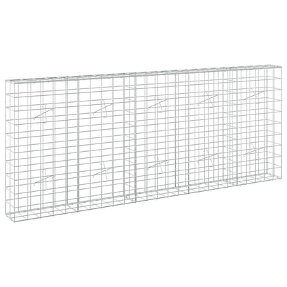 Gabion with 5 mm Wire and 10x10 cm Mesh 250x20x100 cm