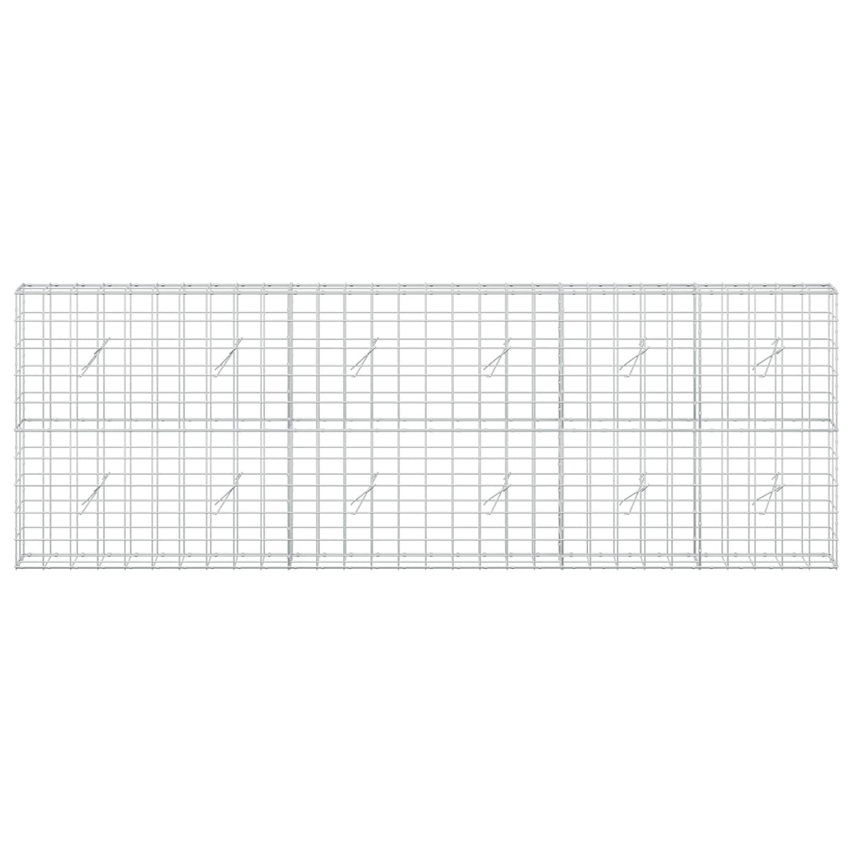 Gabion with 5 mm Wire and 10x10 cm Mesh 300x20x100 cm