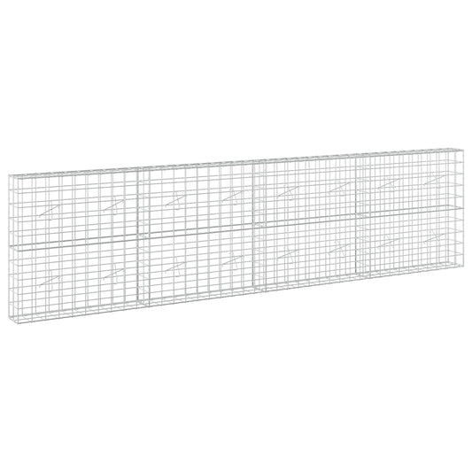 Gabion with 5 mm Wire and 10x10 cm Mesh 400x20x100 cm