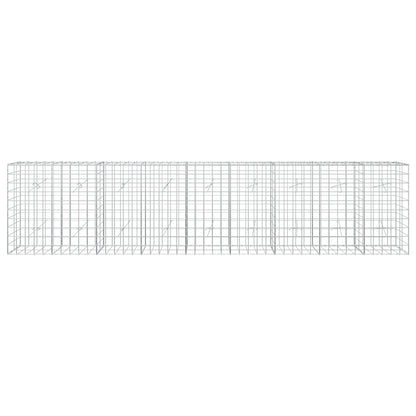 Gabion with 5 mm Wire and 10x10 cm Mesh 450x20x100 cm