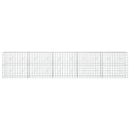 Gabion with 5 mm Wire and 10x10 cm Mesh 500x20x100 cm