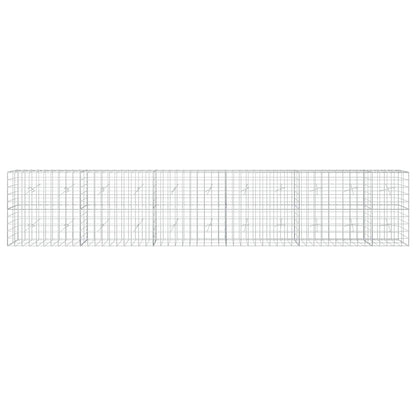 Gabion with 5 mm Wire and 10x10 cm Mesh 550x20x100 cm