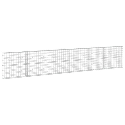Gabion with 5 mm Wire and 10x10 cm Mesh 600x20x100 cm
