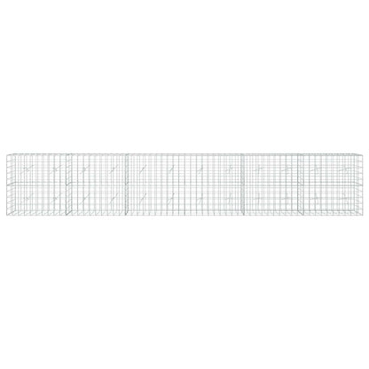 Gabion with 5 mm Wire and 10x10 cm Mesh 600x20x100 cm