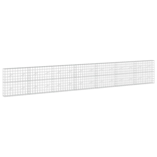 Gabion with 5 mm Wire and 10x10 cm Mesh 700x20x100 cm